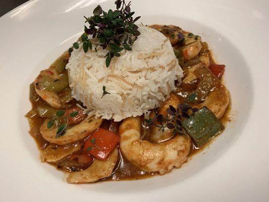 Shrimp étouffée