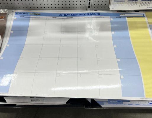 $47 dry erase calendar. I would purchase it if it were half that price.