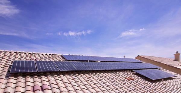 Rooftop Solar Panel Installation