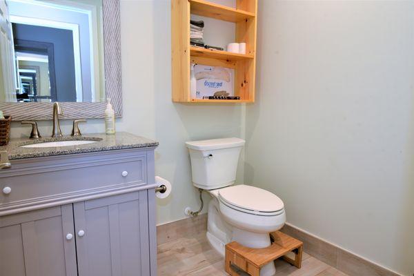 1 of the 4 Bathroom with Squatty Potty.