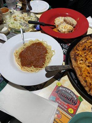 Eggplant with Spaghetti Marinara