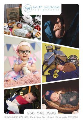 Maternity, Newborn , Family , Smash Cake , Headshots , Pictures with Santa Portraits & More ...