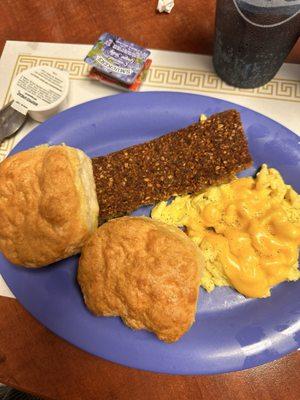 Goetta, biscuits and eggs!