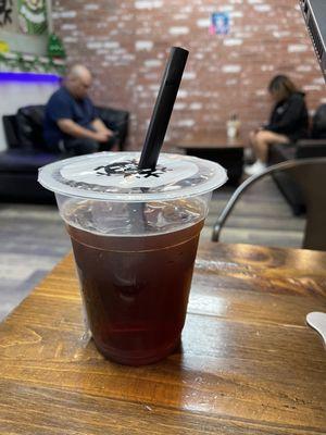 Supersize Black tea no sugar