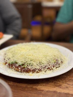 Indian Style Bhakri Pizza