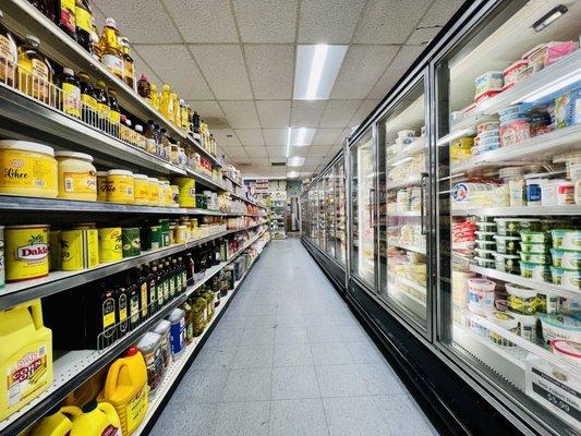 Great selection of frozen Indian food