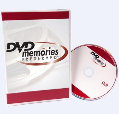 Preserve your memories on DVD.