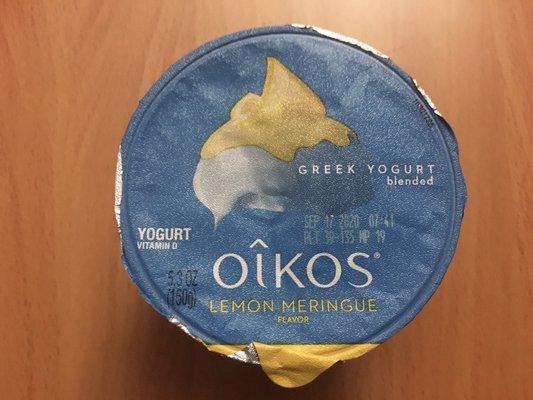 Dannon Lemon Meringue Oikos Greek Yogurt