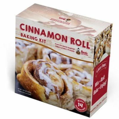 Our new cinnamon roll take home kits,  perfect for when your stuck at home in lock down.