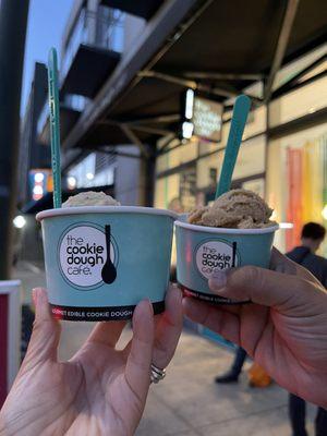 Confetti Dough with Birthday Cake   & Monster Cookie Dough with Marionberry