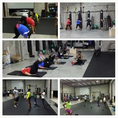 Kickboxing, CrossFit, personal training, group training, corporate fitness rates.