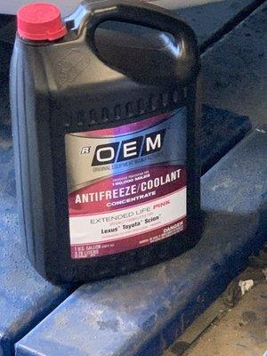 Longlife coolant!