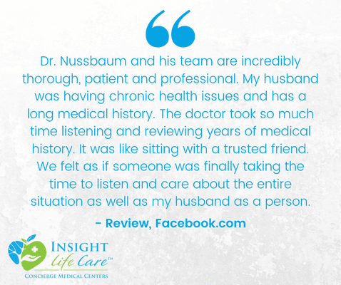 Insight Life Care is proud of the time and passion we put into every single one our patients.