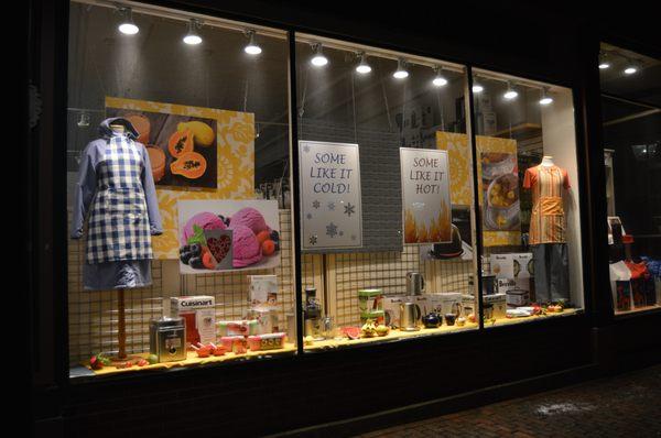 Window displays to give you ideas and delight your eyes.