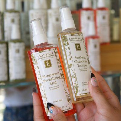 Eminence calming face mists.