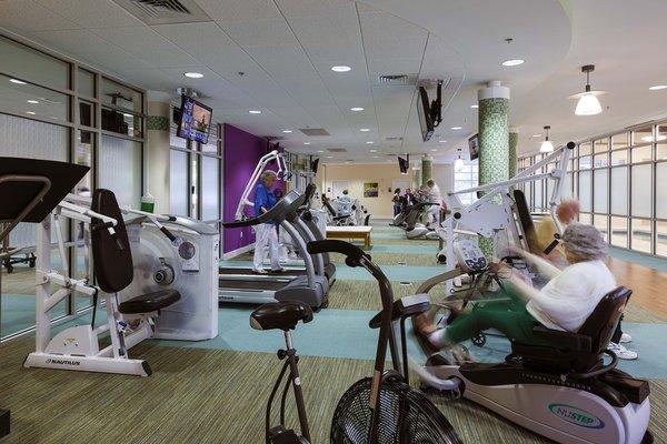 Our state-of-the-art Fitness Center supports the physical well-being of our residents.