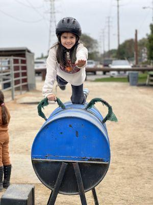 More vaulting practice!