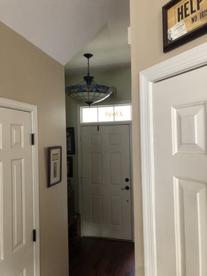 Foyer lamp shade