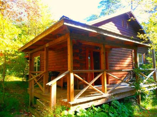 Butterfly Trail Cabin Exterior :)