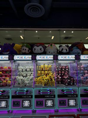 More claw machines