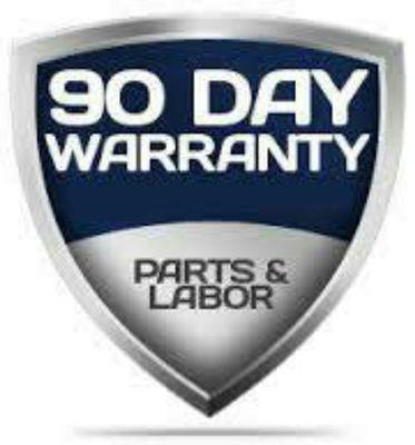 Minimum 90 warranty on all appliance repair parts and labor.