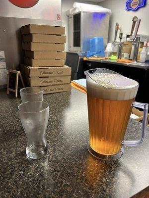 Beer pitcher