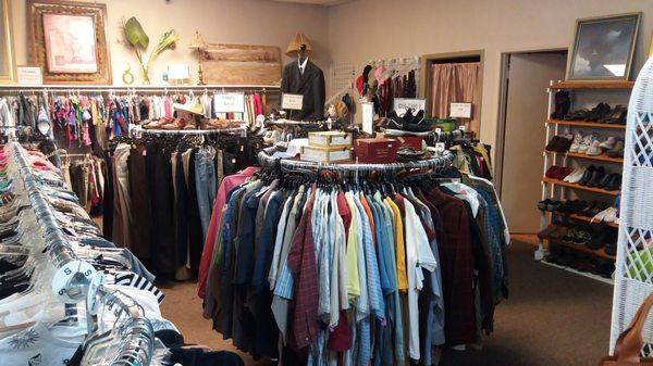 Huge selection in our men's department. Great quality at affordable prices throughout our store.