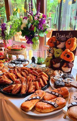 Wedding Dessert bar, donuts