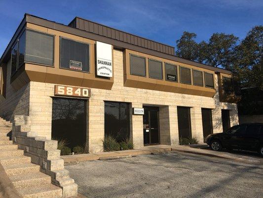 Our building - we share office space with Shannan Chiropractic, conveniently located off Mopac and 2222.