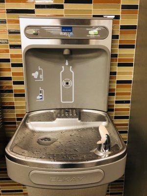 Finally! Upgrade to the water fountains in here.