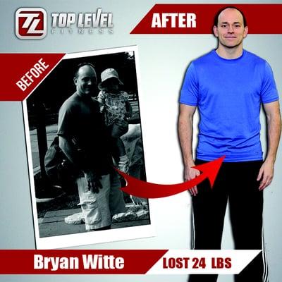 Bryan Witte's transformation