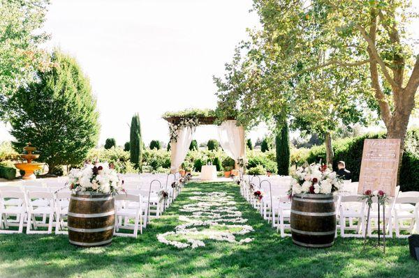 Vintner's Resort ceremony