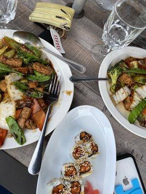 Stir - fried Tofu With 7 Color Vegetables sunshines