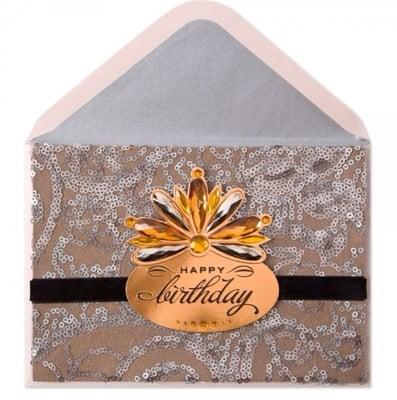 Bejeweled sequence Birthday Card