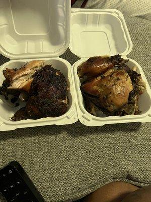 1/4 Jerk Chicken