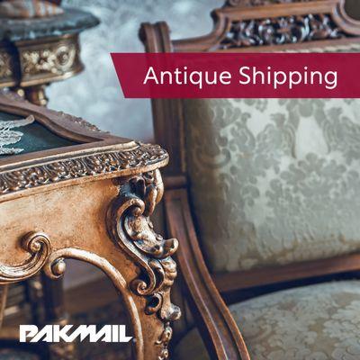 Nothing is too big or too old for us to ship! Come on in to get a quote to ship your antique and delicate items to a friend or loved one!