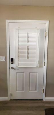 Shutters franch door