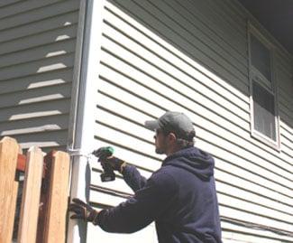 We install gutters to ensure safe water removal