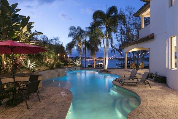 Pool Landscape Lighting System