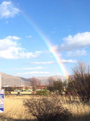 It's always darkest before the storm but wait for the light to remind you that the best is yet to come.  Sending you a rainbow!