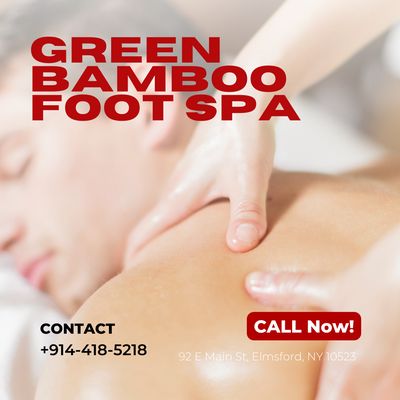 Green Bamboo Foot Spa