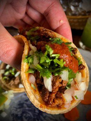 Al pastor taco