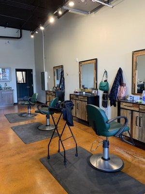 Some of the Salon Stations