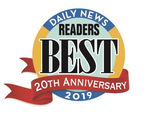 8 YEARS IN A ROW! We love serving our community. So very grateful to all our customers.