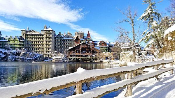 Winter at Mohonk Mountain House