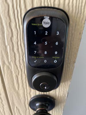 Yale smart lock