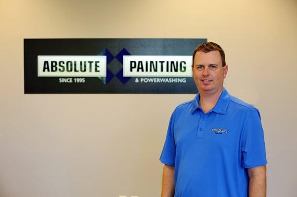 Mike Hughes, Owner of Absolute Painting & Power Washing since 1995