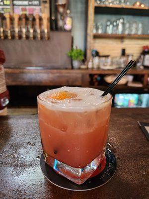 Blood Orange Gin Fizz