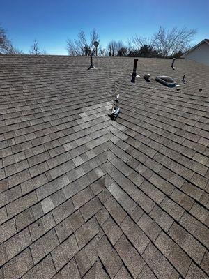 Valley shingles replaced