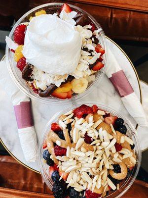 Burn Bowl and Bitsy Berry bowl